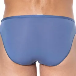 HOM Mini Slips|Slips-Slip Temptation Plume Bleu Jeans