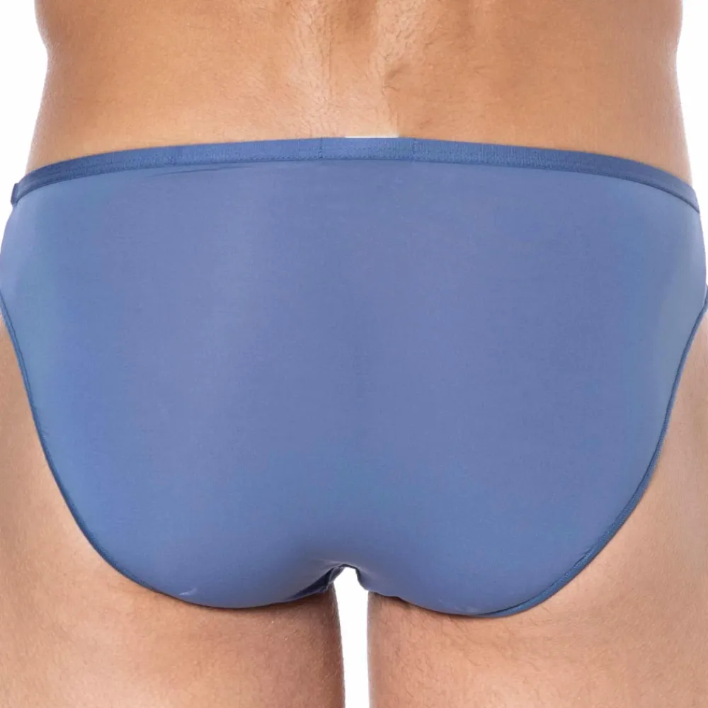 HOM Mini Slips|Slips-Slip Temptation Plume Bleu Jeans