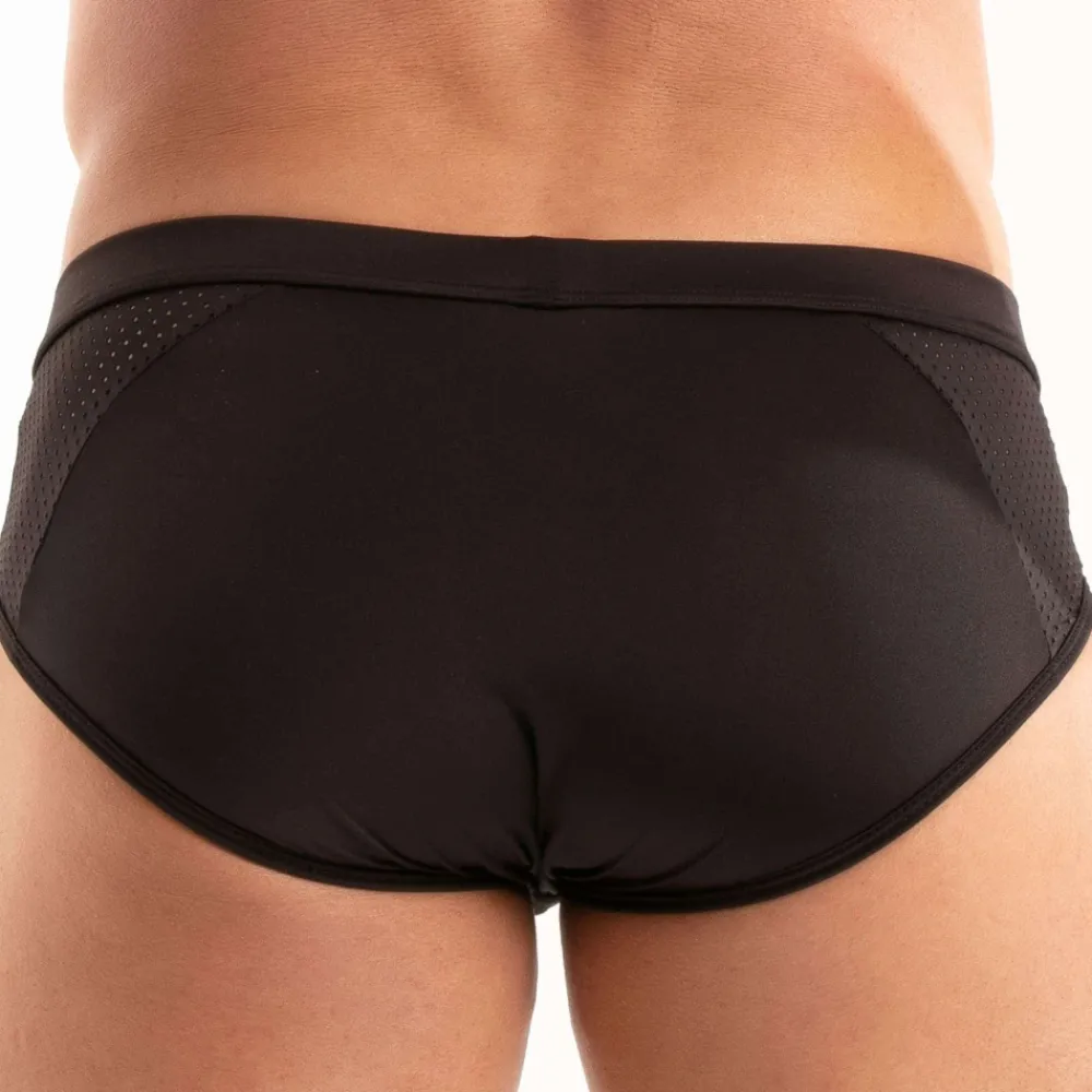 TOF Paris Sous-Vêtements Sport|Slips-Slip Tentation Microfibre Noir