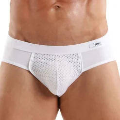 TOF Paris Sous-Vêtements Sport|Slips-Slip Tentation Microfibre Blanc