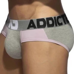 Addicted Slips-Slip Trey Coton Gris - Rose