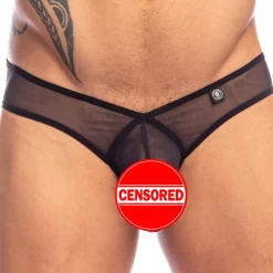 L'Homme invisible Slips Sexy-Slip V Beyond Invisible Noir