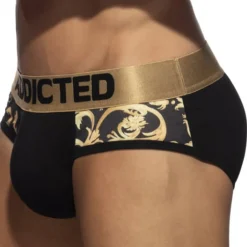 Addicted Slips-Slip Versailles Panels Noir