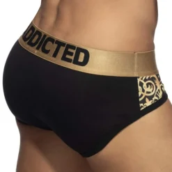 Addicted Slips-Slip Versailles Panels Noir