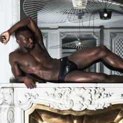 TOF Paris Slips Sexy-Slip Zippé Kinky Noir