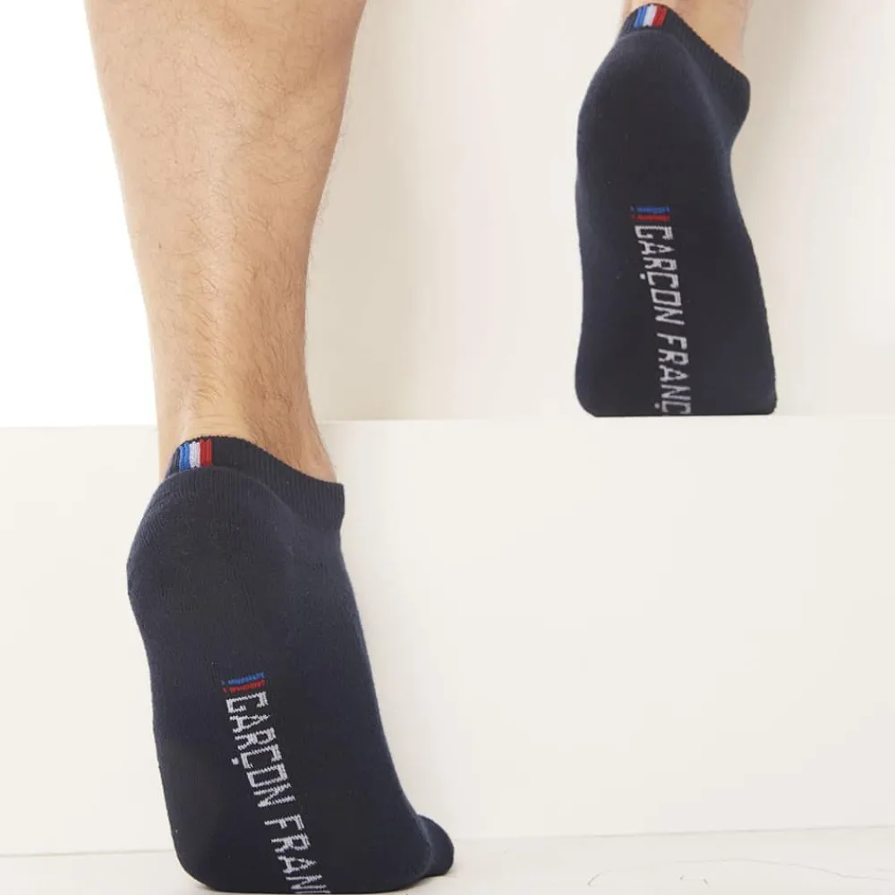 Garçon Français Chaussettes-Socquettes Bleu Marine