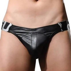 Andrew Christian Strings|Poche Ergonomique-String Almost Naked FUKR C-Ring Noir