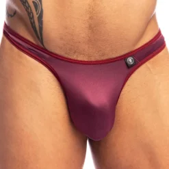 L'Homme invisible Strings-String Bellevue Silky Touch Bordeaux