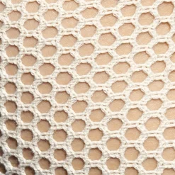 ES Collection Strings-String Bikini Raw Crochet Beige