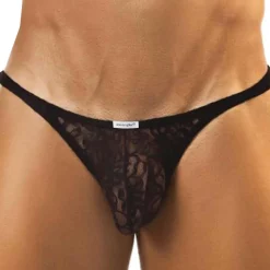 Joe Snyder Strings-String Capri Dentelle Noire
