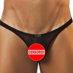 Joe Snyder Strings-String Capri Mesh Noir