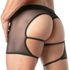 TOF Paris Strings-String Chaps Transgressiv Noir