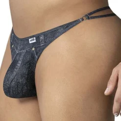 CandyMan Strings-String Cowboy Noir Denim