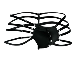 CUT4MEN Strings-String Crab R4VAGE Noir