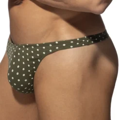 Addicted Strings-String Cum Dots Kaki