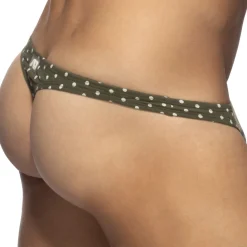 Addicted Strings-String Cum Dots Kaki