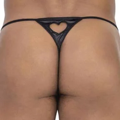 CandyMan Strings-String Cœur Noir