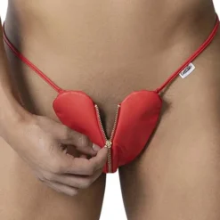 CandyMan Strings-String Cœur Rouge