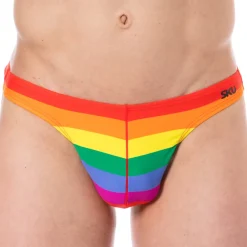 SKU Strings De Bain-String de Bain Arc-en-Ciel