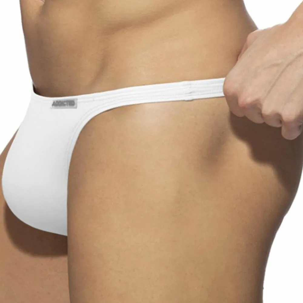 Addicted Strings De Bain-String de Bain Blanc