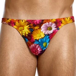 Modus Vivendi Strings De Bain-String de Bain Daisies Multicolore