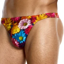 Modus Vivendi Strings De Bain-String de Bain Daisies Multicolore