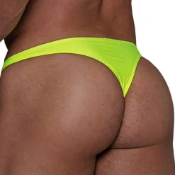TOF Paris Strings De Bain-String de Bain Neon Jaune Fluo