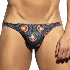 ES Collection Strings De Bain-String De Bain Paon Noir