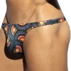 ES Collection Strings De Bain-String De Bain Paon Noir