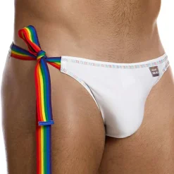 Modus Vivendi Strings De Bain-String de Bain Pride Blanc