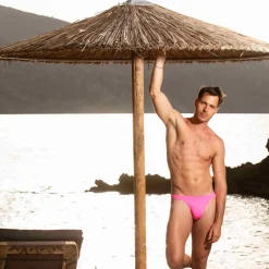 SKU Strings De Bain-String de Bain Rose Fluo