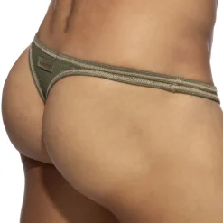 Addicted Strings De Bain-String de Bain Réversible Régal Kaki