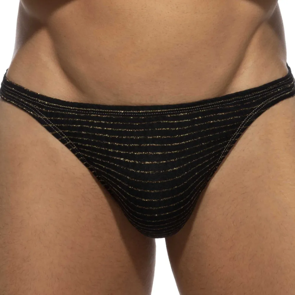 Addicted Strings De Bain-String de Bain Réversible Régal Noir