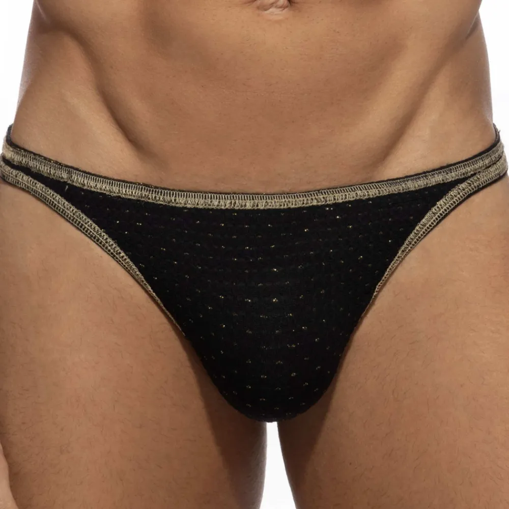 Addicted Strings De Bain-String de Bain Réversible Régal Noir