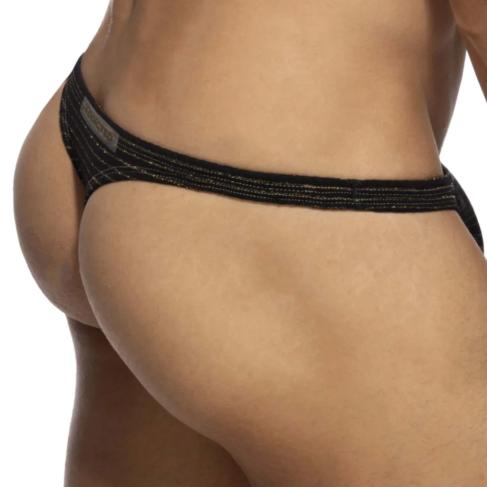 Addicted Strings De Bain-String de Bain Réversible Régal Noir