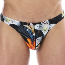 SKU Strings De Bain-String de Bain Tropical Summer Noir