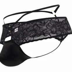 CandyMan Strings-String Dentelle 99647 Noir