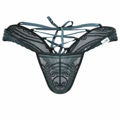 CandyMan Strings-String Dentelle Vert