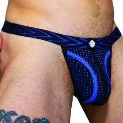 Breedwell Strings-String Dickmatized Noir - Bleu