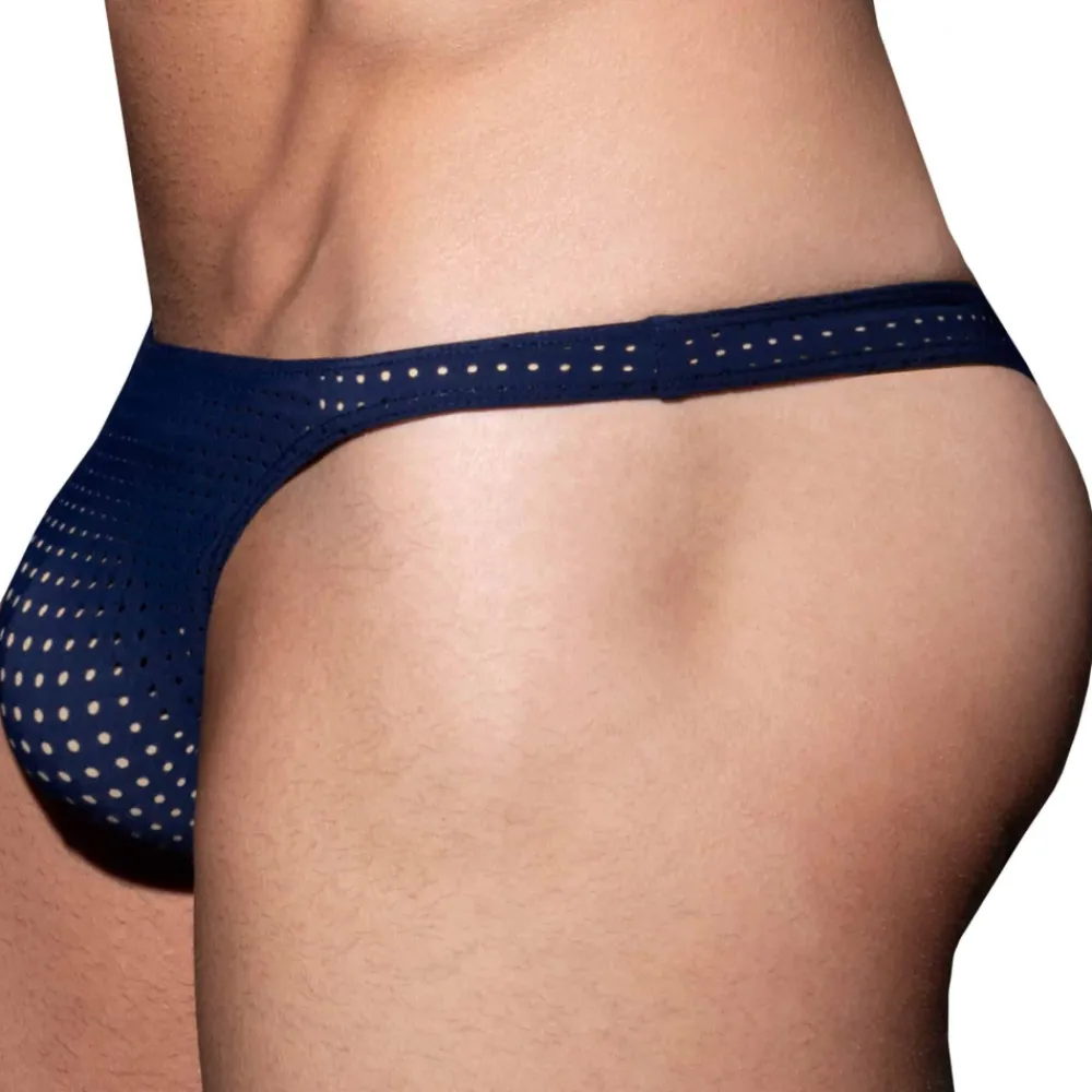 AD Fetish Strings-String Excite Bleu Marine