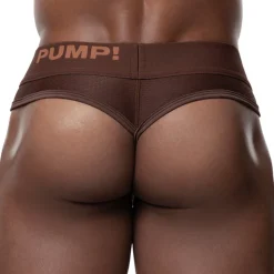 Pump! Strings-String Expresso Classique Marron