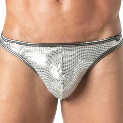 TOF Paris Strings-String Glitter Argent