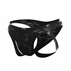 CUT4MEN Jockstraps-String Jock L4CE Noir