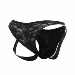 CUT4MEN Jockstraps-String Jock L4CE Noir