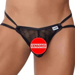 CandyMan Jockstraps|Strings-String Jock Mesh Noir
