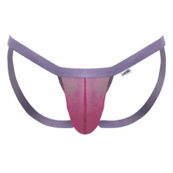 CandyMan Strings-String Maille Rose