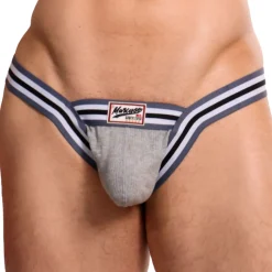 Marcuse Strings|Sous-Vêtements Push Up-String Marche Gris Chiné