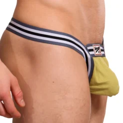 Marcuse Strings|Sous-Vêtements Push Up-String Marche Jaune