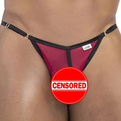 CandyMan Strings-String Mesh Bordeaux