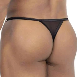 CandyMan Strings-String Mesh Noir